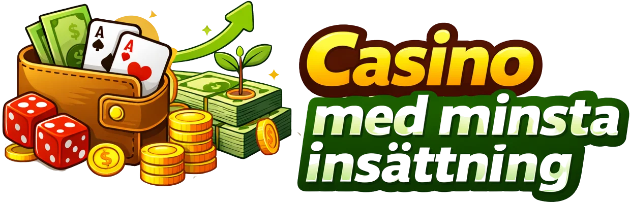 Casino med minsta insättning logo